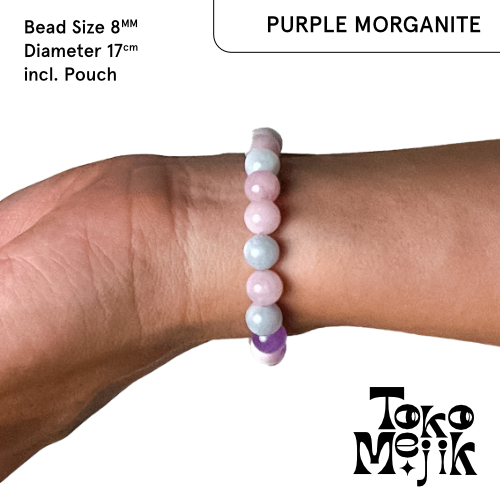 Purple Morganite Bracelet